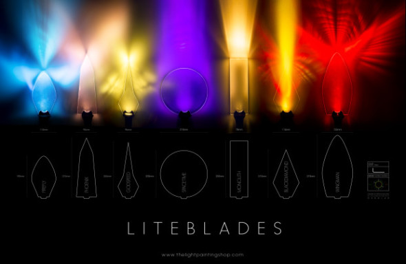 光塗鴉必備！Liteblades 光劍電筒登場