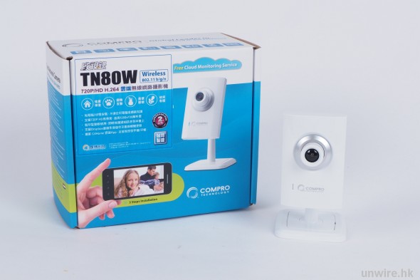 長假期 看門口！Compro TN80W