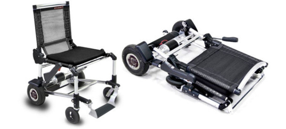 17 kg 全球最輕! 折疊式電動輪椅 Zinger