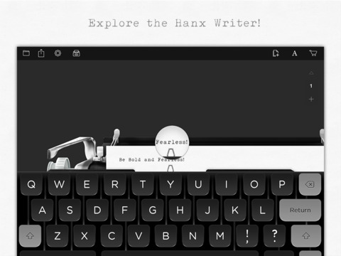 影星湯漢斯推出 Hanx Writer 打字機 iPad App