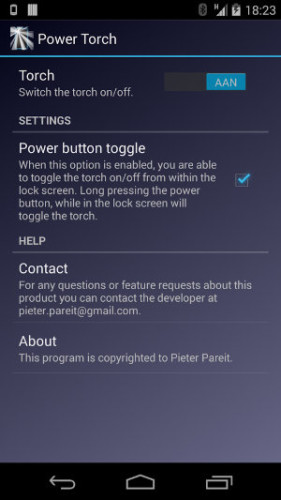 AndroidFlashlight-Power-Torch