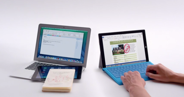 Microsoft 製作新廣告，諷刺 MacBook Air