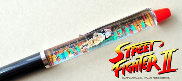 《Street Fighter II》浮力筆 反轉角色即出招