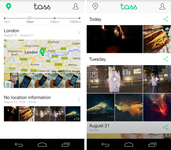 派對「攝影師」恩物：方便分享大批照片和影片的 Toss 登陸 Android
