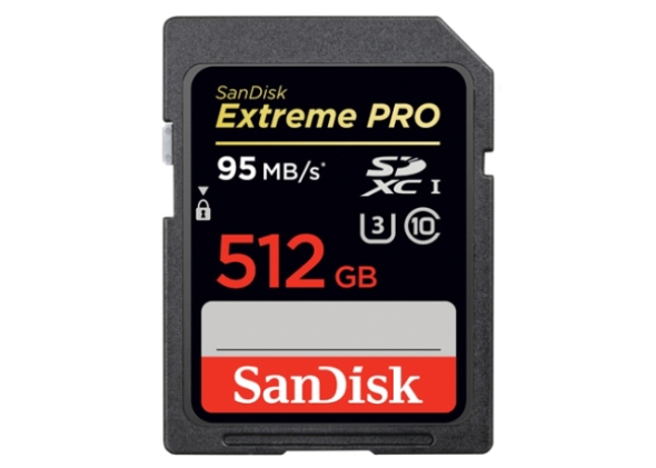 拍多多片都唔驚！SanDisk 推出全球首款 512 GB SD 卡