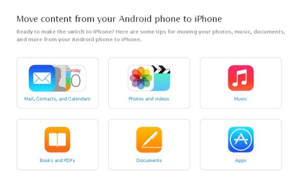 擺明想您換 iPhone 6！Apple 公開 Android 手機內容轉移教學