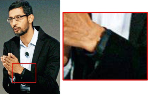 Google 副總裁佩戴仍未發佈新款智能手錶