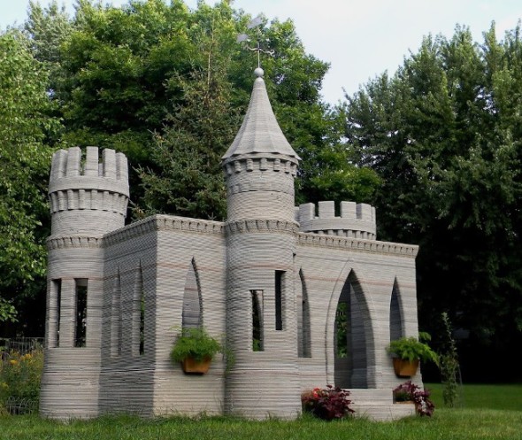 規模超大！全球第一座 3D 列印城堡誕生