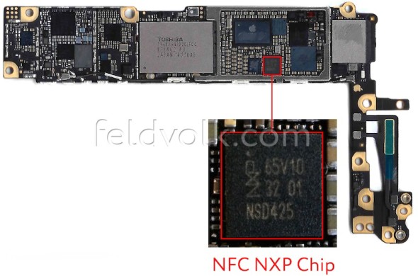 零件揭露 iPhone 6 將擁有 NFC 功能