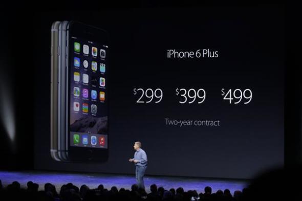 最大 128GB 容量！iPhone 6 Plus 合約價 US$299 起