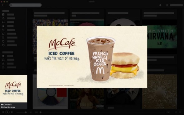 Spotify 免費用戶將會收到彈出式影片廣告