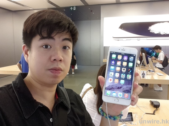 小編 ：「比想像中的大更大」　iPhone 6 Plus 實機上手試