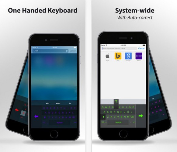 單手打字有困難？iPhone 6 Plus 單手鍵盤 App 登場