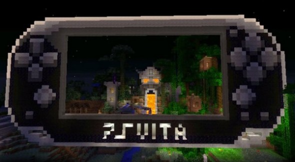 用手提機砌磚！PS Vita 版《Minecraft》將於 10 月 15 日推出