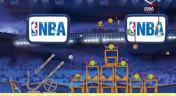 配合新球季開鑼 Angry Birds Seasons 推出 NBA 特別版