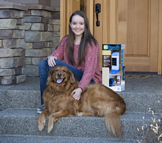 14 歲少女研發狗狗視像餵食器