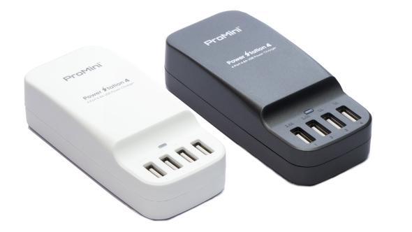 USB  x 4 ( 2.4A + 1A ) 旅行迷你插頭- ProMini Power Station 4