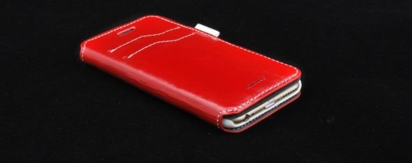 原塊真皮 ‧ 全人手製作 iPhone 6 case – amuse leather flip case