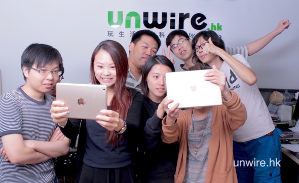 unwire 編輯部齊玩轉 ! 金色 Apple iPad Air 2 ／ Mini 3 速試