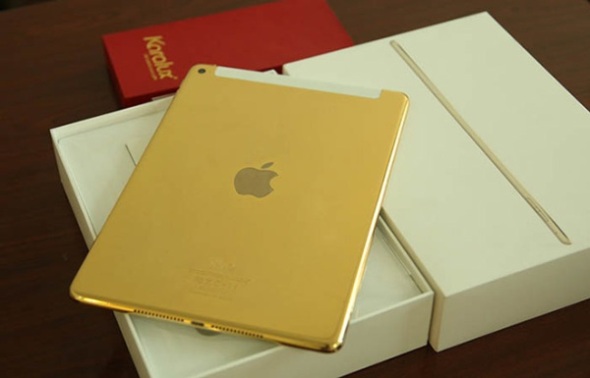 真正土豪金！24K 鍍金 iPad Air 2 只售 1 萬港元