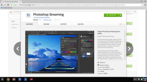 網頁串流版 Photoshop 現身，任何平台都可以使用