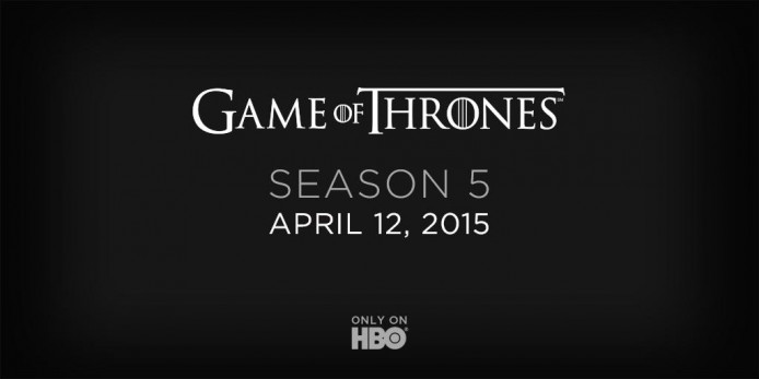 引頸以待！GAME OF THRONES SEASON 5，4 月 12 日 HBO 開播