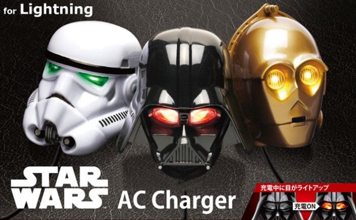 雙眼識發光！Star Wars USB 充電插頭