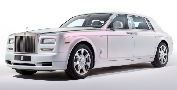 英倫奢華 x 日式清雅  Rolls Royce Phantom 櫻花定制版現身