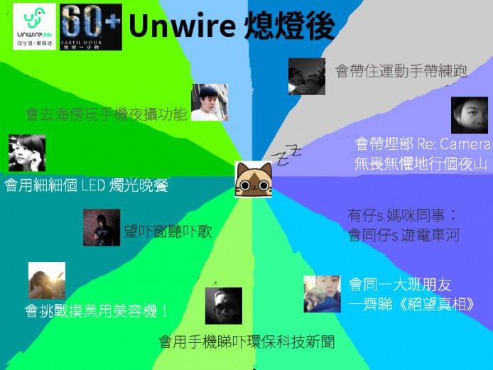 地球一小時 2015 — Unwire 同事版 #EarthHour #eh2015