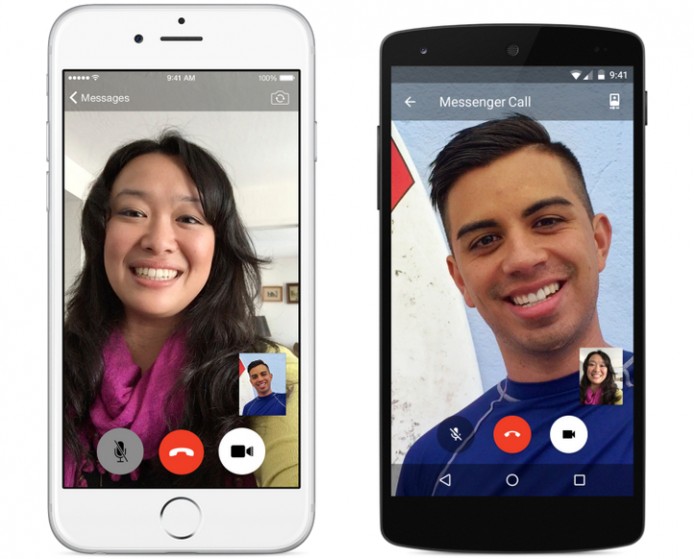 Facebook 新增視像通話功能挑戰 Hangouts、FaceTime
