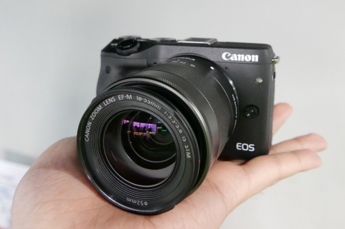 【報價】$3,780 起買更快對焦 Canon EOS M3 可換鏡頭相機