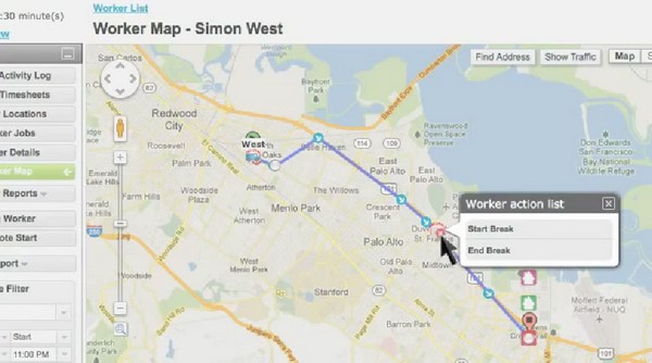 連員工的移動路線都一目了然