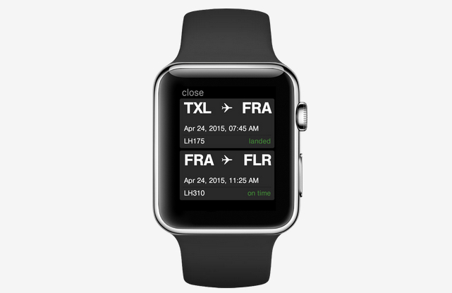 德國漢莎支援 Apple Watch   手錶登機提供航班資訊