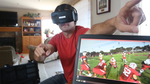 史丹福大學用 VR 裝置協助訓練美式足球員