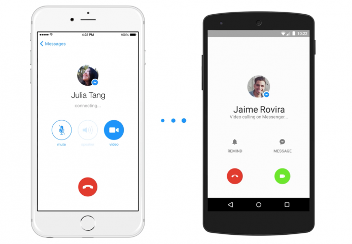 Facebook 終於全球推出 Messenger 視像通話功能