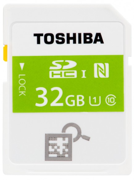 唔洗讀卡器睇相？Toshiba 推出 NFC 功能 SDHC 記憶卡