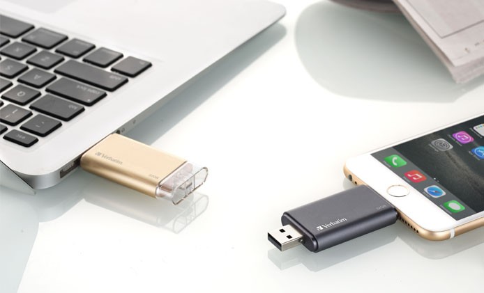 iPhone 無位唔使怕，內置電池可加密 Lightning X USB 高速傳輸手指