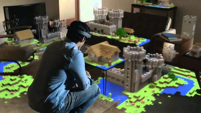 E3 現場實試 ! Microsoft AR 裝置 HoloLens 評測，真正體驗未來 !