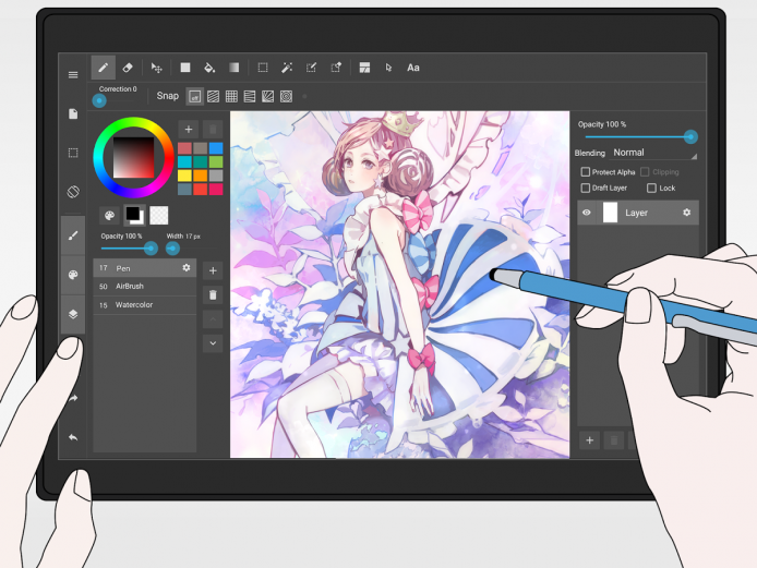 隨時繪圖無難度！ MediBang Paint Tablet 正式上架