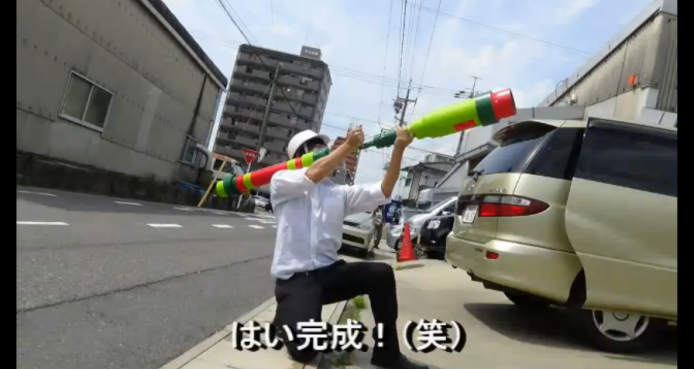 現實呈現墨水大戰？日本職人自製 Splatoon 火箭炮、水炸彈