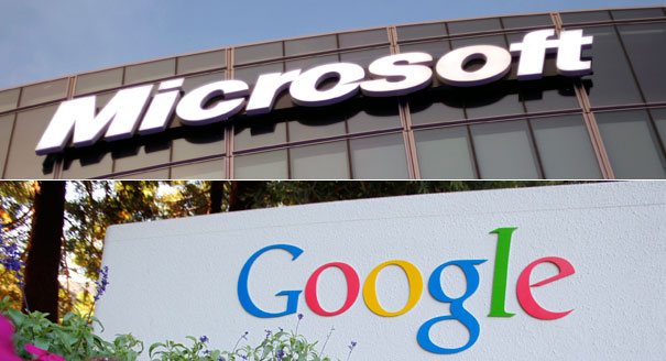 冰釋前嫌   Google、Microsoft 終止專利官司