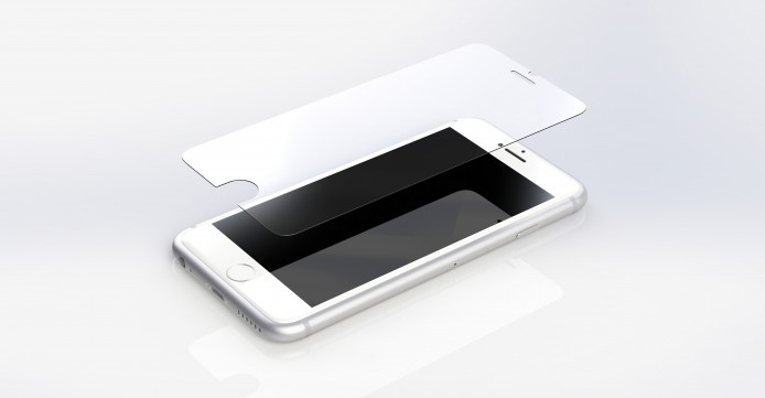 順滑、夠薄，夠硬淨，名廠 0.21mm iPhone 6S/6 Plus 玻璃貼