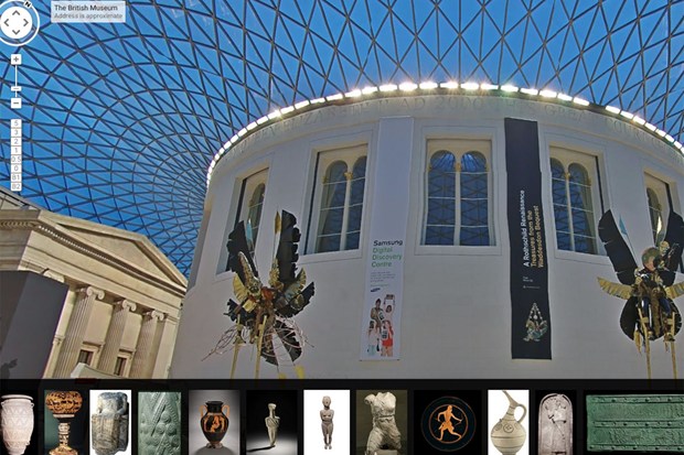 Google 帶你免費遊大英博物館