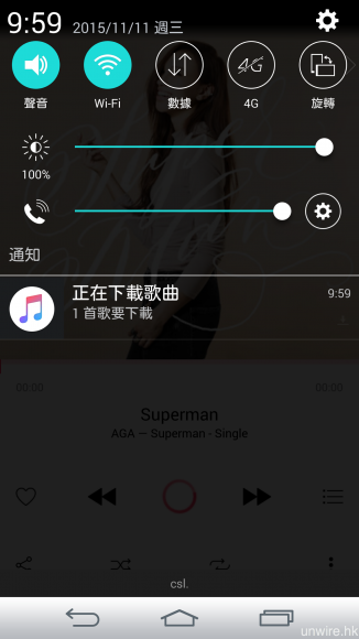 最重要的下載離線收聽功能，在 Beta 版亦可正常使用。