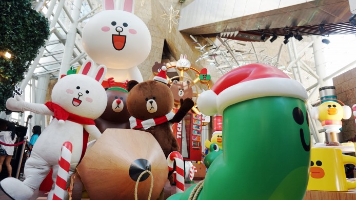 朗豪坊 LINE Friends 聖誕文具樂園 7 大影相位率先睇