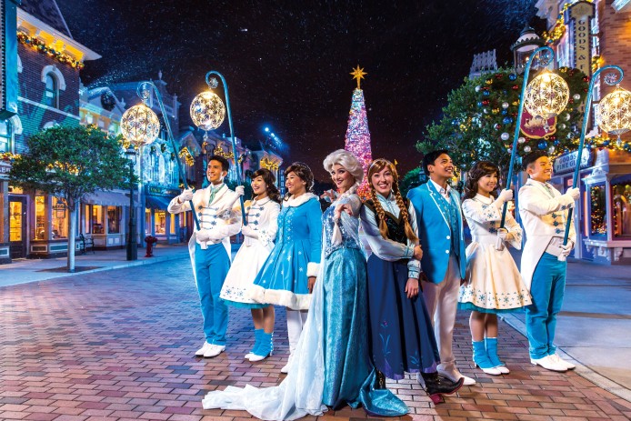 Frozen Christmas Tree Lighting Ceremony(3)