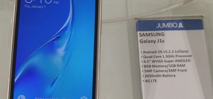 入門級 Samsung Galaxy J1 (2016) 杜拜偷步開賣