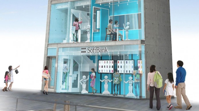 日本 Softbank 新店將以機械人招待顧客