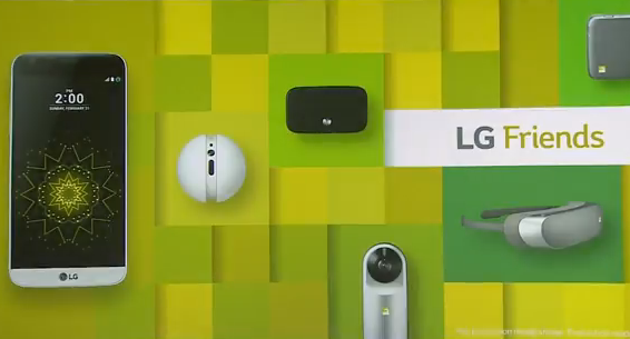 LG 最新 G5 手機配件如 Lego 般好玩 ！ LG Friends 配件系列