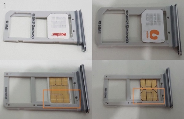 1. 先確認好 Nano SIM 卡的正確位置